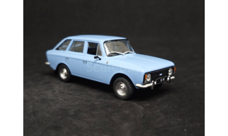 Москвич ИЖ-21251 1982-1997, масштабная модель, Автолегенды СССР журнал от DeAgostini, scale43