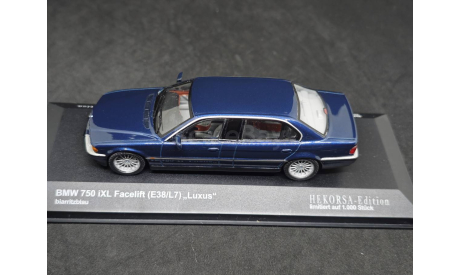 BMW e38/L7 facelift  Luxus 750iXL Hekorsa, масштабная модель, Premium X, scale43