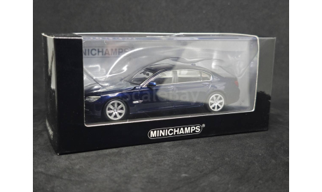 BMW 7 series F02 2008, масштабная модель, Minichamps, scale43