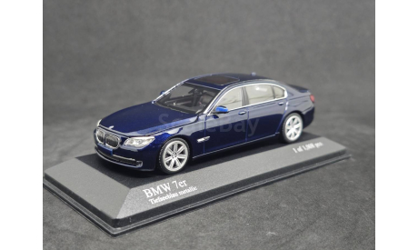 BMW 7 series F02 2008, масштабная модель, Minichamps, scale43