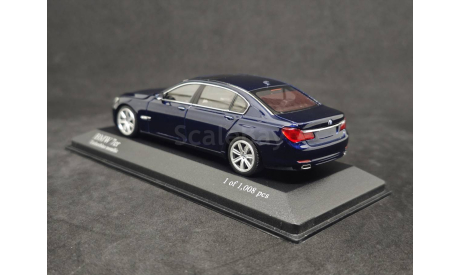 BMW 7 series F02 2008, масштабная модель, Minichamps, scale43