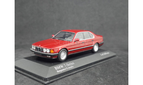 BMW 7serie 1986, масштабная модель, Minichamps, scale43