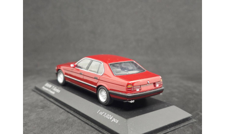 BMW 7serie 1986, масштабная модель, Minichamps, scale43