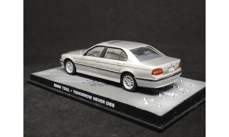 BMW 750iL 1997 Tomorrow never dies, масштабная модель, Eaglemoss, scale43