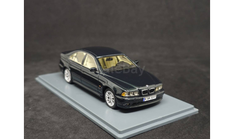 BMW 530d (E39) 2002 Metal Green NEO, масштабная модель, Neo Scale Models, scale43