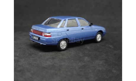 ВАЗ 2110 1995-2007, масштабная модель, Автолегенды СССР журнал от DeAgostini, scale43