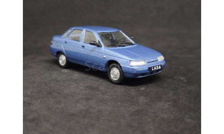 ВАЗ 2110 1995-2007, масштабная модель, Автолегенды СССР журнал от DeAgostini, scale43