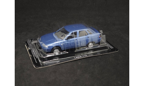 ВАЗ 2110 1995-2007, масштабная модель, Автолегенды СССР журнал от DeAgostini, scale43