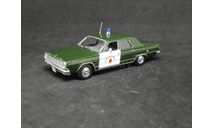 Dodge Dart полиция Испании, масштабная модель, Полицейские машины мира, Deagostini, scale43