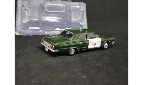 Dodge Dart полиция Испании, масштабная модель, Полицейские машины мира, Deagostini, scale43
