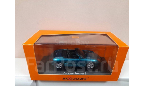 Porsche Boxster S minichamps 1/43, масштабная модель, scale43