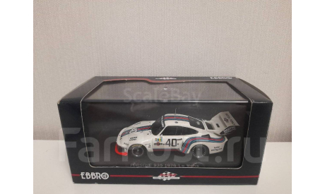 Porsche 935 Martini Le Mans 1976 Schurti/Stommelen 1/43 Ebbro, масштабная модель, scale43
