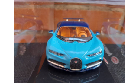 Bugatti Chiron 2016, масштабная модель, Altaya, scale43