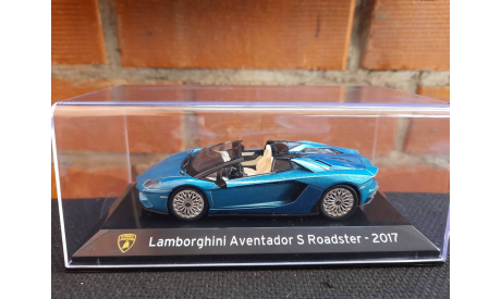 Lamborghini Aventador S Roadster 2017, масштабная модель, Altaya, scale43, Ferrari