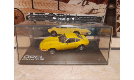 Opel GT, масштабная модель, Altaya, scale43