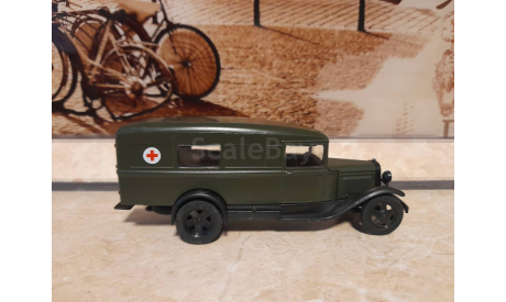 Газ 55, масштабная модель, Автомобиль на службе, журнал от Deagostini, scale43