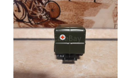Газ 55, масштабная модель, Автомобиль на службе, журнал от Deagostini, scale43