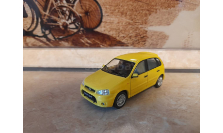 Lada Kalina Sport Ваз 2119 Калина спорт, масштабная модель, Автолегенды СССР журнал от DeAgostini, scale43, ГАЗ