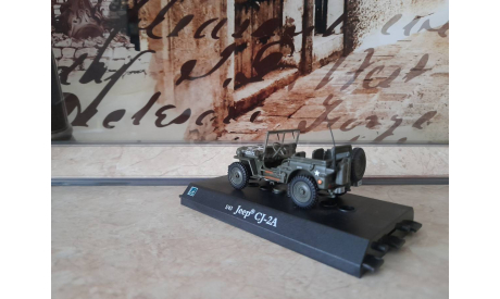 Jeep CJ-2A Willys Cararama, масштабная модель, scale0