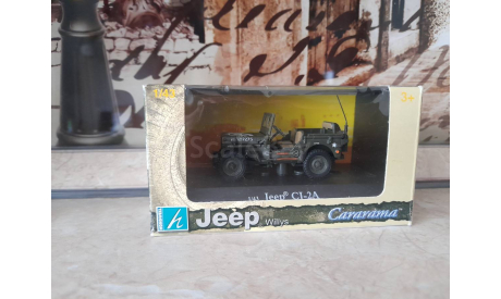 Jeep CJ-2A Willys Cararama, масштабная модель, scale0