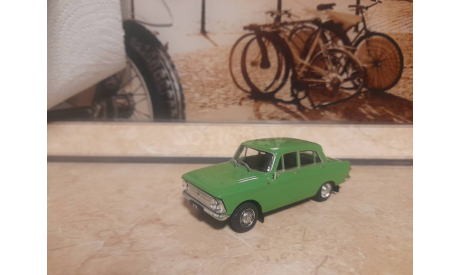 Иж 412, масштабная модель, Автолегенды СССР журнал от DeAgostini, scale43