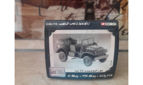 Коробка Dodge wc56 command car Corgi world war II, боксы, коробки, стеллажи для моделей, scale43