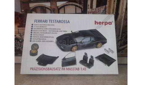 Herpa Ferrari Testarossa 1/43, боксы, коробки, стеллажи для моделей