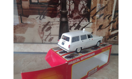 Газ 22б Волга, масштабная модель, Автолегенды СССР журнал от DeAgostini, 1:43, 1/43