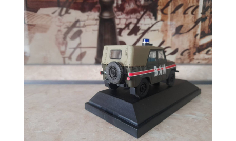 Уаз 469 ВАИ, масштабная модель, Автолегенды СССР журнал от DeAgostini, scale43