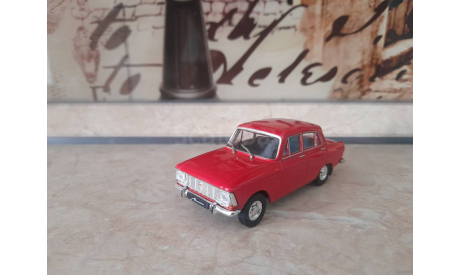 Москвич 412, масштабная модель, Автолегенды СССР журнал от DeAgostini, scale43