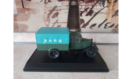 Газ АА Хлеб, масштабная модель, Автомобиль на службе, журнал от Deagostini, scale43