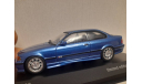 BMW M3 E36 Estoril blau minichamps 1/43, масштабная модель, scale43