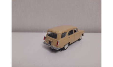 Москвич 423, масштабная модель, Автолегенды СССР журнал от DeAgostini, scale43