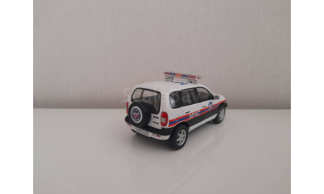 Chevrolet Niva МЧС НИВА Cararama, масштабная модель, ВАЗ, Bauer/Cararama/Hongwell, scale43