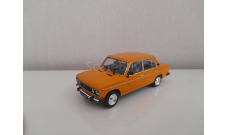 Ваз 2106 Жигули, масштабная модель, Автолегенды СССР журнал от DeAgostini, scale43