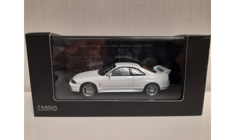 Nissan Skyline GT-R R33 1995, масштабная модель, Ebbro, scale43