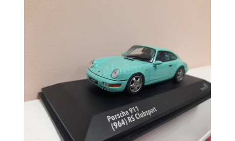 Porsche 911 964 RS Clubsport Solido 1/43, масштабная модель, scale43