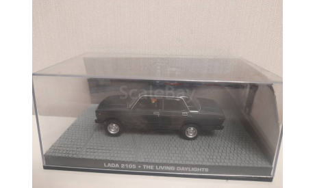Ваз 2105 Lada the living daylights James Bond, масштабная модель, The James Bond Car Collection (Автомобили Джеймса Бонда), scale43