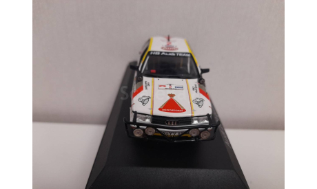 Audi 200 Quattro Walter Roehrl rally Safari WRC 1987, масштабная модель, Norev, scale43