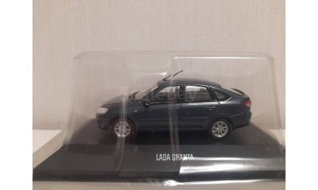 Ваз 2191 lada granta liftback, масштабная модель, Автолегенды СССР журнал от DeAgostini, scale43