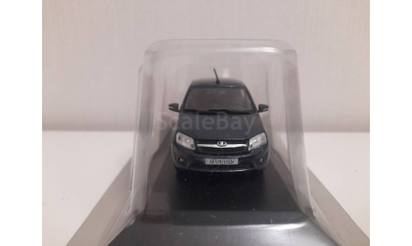 Ваз 2191 lada granta liftback, масштабная модель, Автолегенды СССР журнал от DeAgostini, scale43