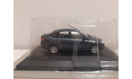 Ваз 2191 lada granta liftback, масштабная модель, Автолегенды СССР журнал от DeAgostini, scale43