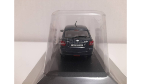 Ваз 2191 lada granta liftback, масштабная модель, Автолегенды СССР журнал от DeAgostini, scale43
