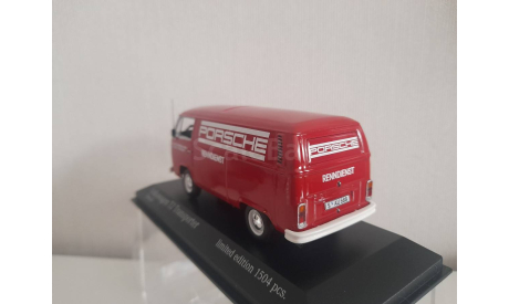 Volkswagen T2 Transporter Porsche 1/43 minichamps, масштабная модель, scale43