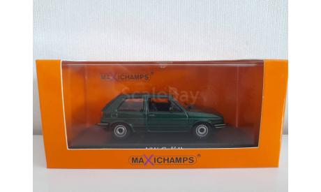 Volkswagen GOLF II Minichamps, масштабная модель, scale43