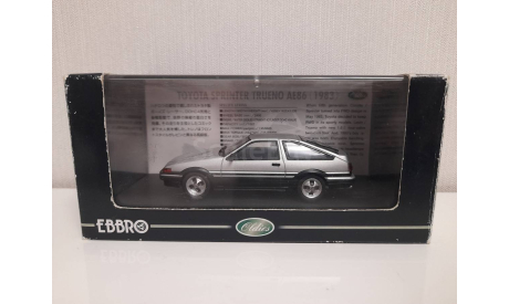 Toyota Sprinter Trueno AE86 Ebbro 1/43, масштабная модель, scale43