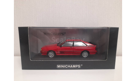 Audi Coupe Quattro B2 Minichamps, масштабная модель, scale43