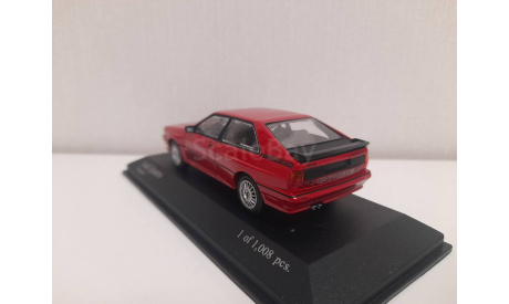 Audi Coupe Quattro B2 Minichamps, масштабная модель, scale43