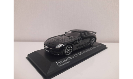 Mercedes SLS AMG Coupe Black series Minichamps 1/43, масштабная модель, scale43, Mercedes-Benz