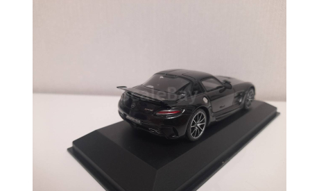 Mercedes SLS AMG Coupe Black series Minichamps 1/43, масштабная модель, scale43, Mercedes-Benz